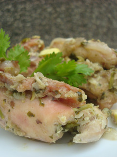 A picture of Baked Garlic Cilantro Chicken.