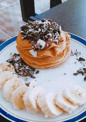 Φωτογραφία της συνταγής Pancakes chocolate edition