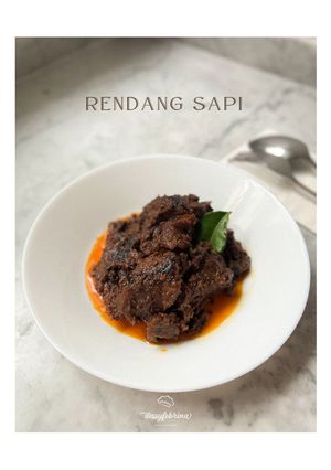 Foto resep Rendang Daging Sapi