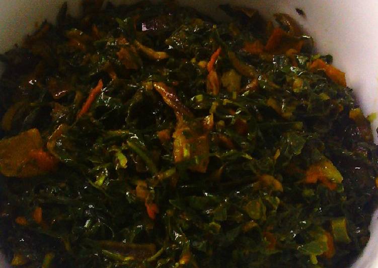 Easiest Way to Prepare Homemade Paprika Tomato Sukuma Wiki (kales)