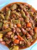 Green and Red Bean Stew