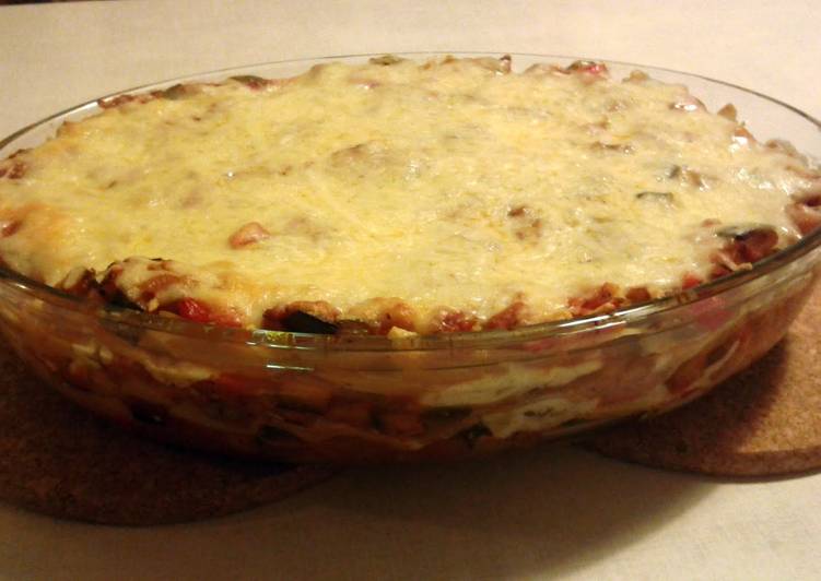 Steps to Prepare Homemade Ratatouille Lasagna