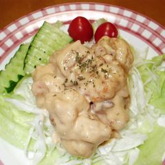 A picture of Springy and Tender Deep Fried Shrimp With Mayonnaise.