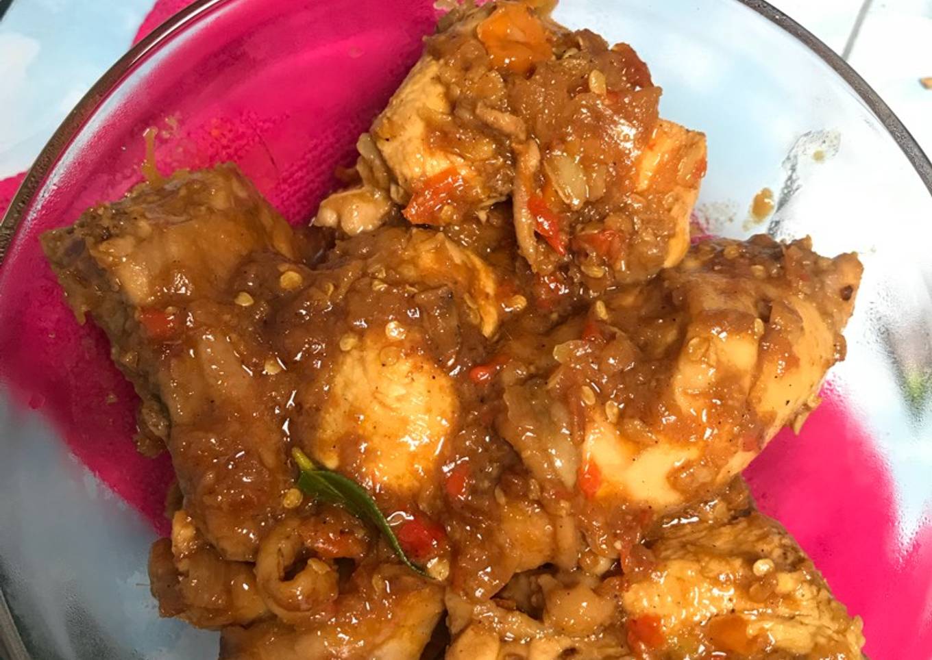 Ayam rica-rica boom