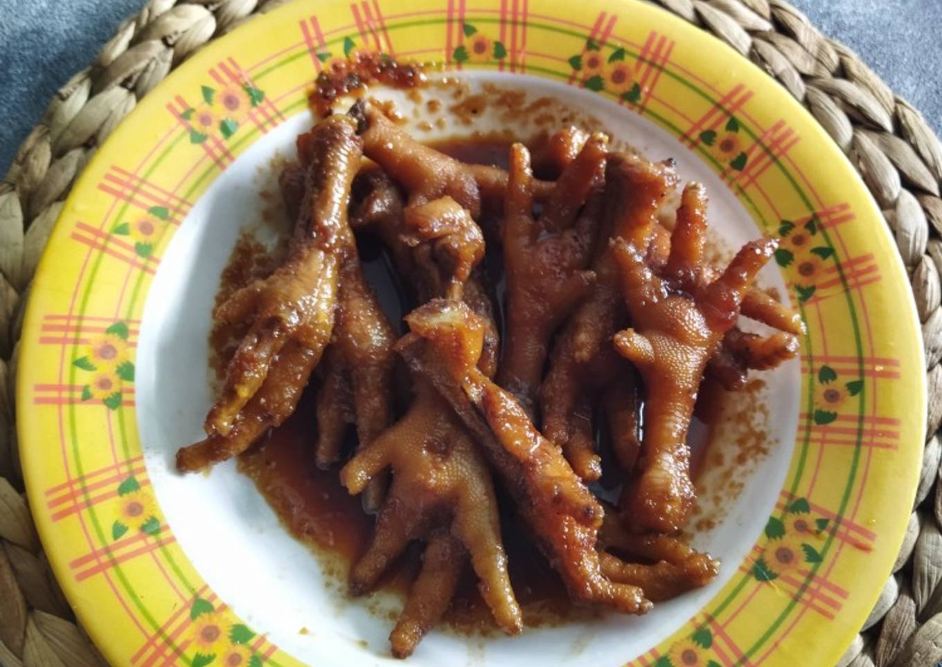 Cara Gampang Menyiapkan Ceker Bumbu Bacem, Bisa Manjain Lidah