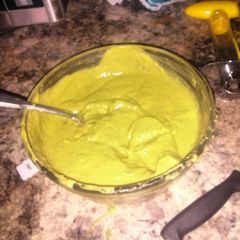 A picture of Nutribullet guacamole.