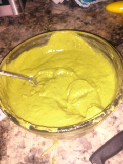 A picture of Nutribullet guacamole.