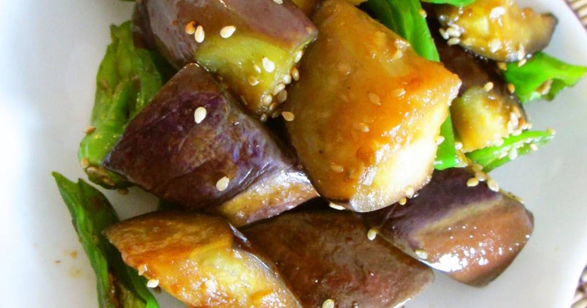 Stir-fried Eggplant and Shishito Peppers Recipe by cookpad.japan - Cookpad