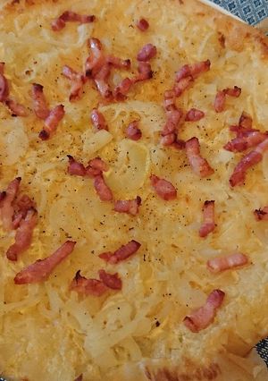 A picture of Flammekueche.