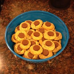 A picture of Reese's Peanut Butter Cup Cookies.