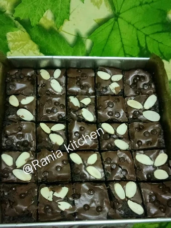 Cara Mudah Membuat Resep Brownies fudgy shiny sekat yang Enak Banget Anti Ribet, Bisa Manjain Lidah