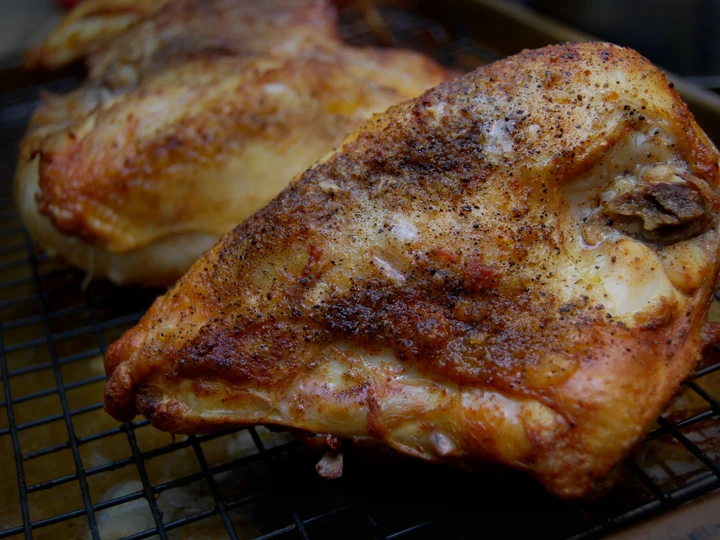Easy Way Make Recipe Crispy Roasted Chicken that is So Delicious, Appealing}