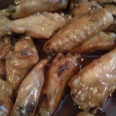 A picture of Peanut Butter & Jelly Wings.