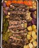 Costillas de cerdo al horno