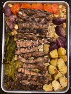 Una foto de Costillas de cerdo al horno