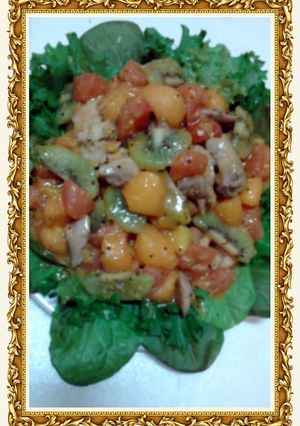 A picture of Amy's Refreshing Honey Mustard Chicken Salad ..