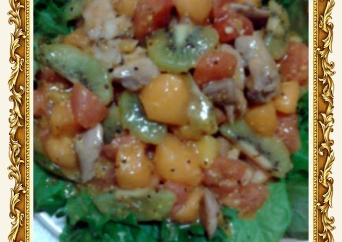 Recipe of Homemade Amy&#39;s Refreshing Honey Mustard Chicken Salad .