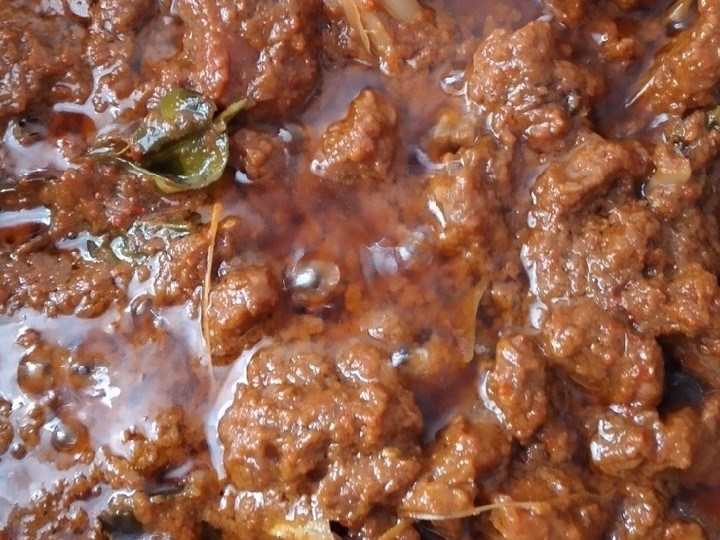 Yuk intip, Resep membuat Rendang Daging Sapi Sederhana  enak