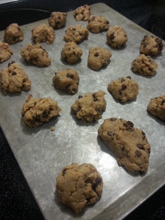 A picture of Low Carb Chocolate Chip Cookies.