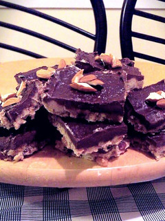 A picture of Banana Chocolate Nut Squares!.