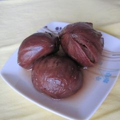 Classic Chestnuts Simmered in Inner Skins A picture of Classic Chestnuts Simmered in Inner Skins.