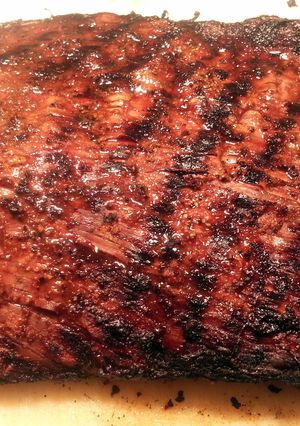 A picture of Chipotle-Pineapple Flank Steak.