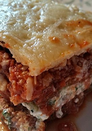 A picture of Jason's best Lasagna.