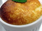A picture of chocolate soufflé