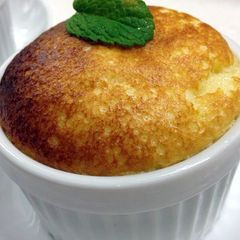 A picture of White chocolate SOUFFLE.