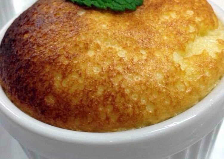 Simple Way to Make Favorite White chocolate SOUFFLE