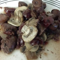 A picture of Candied Duck Hearts.