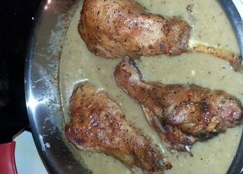 Easiest Way to Make Appetizing Garlic and Herb Baked Turkey Legs