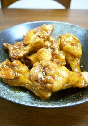 A picture of Delicious Simmered Tender Chicken Drumettes.