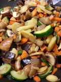 fried vegetables