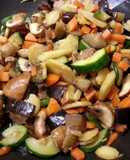 fried vegetables