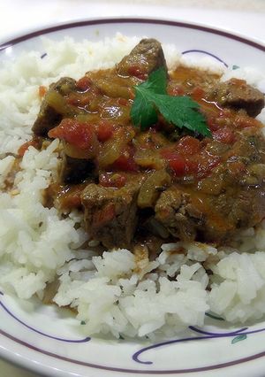 A picture of Beef Korma.