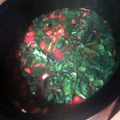 A picture of White Bean Stew.