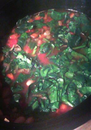 A picture of White Bean Stew.