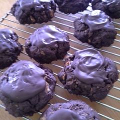 A picture of Dark Chocolate Afghans.