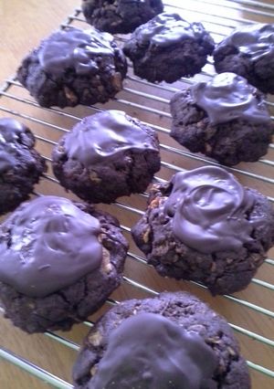 A picture of Dark Chocolate Afghans.