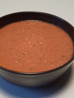 A picture of Gazpacho.