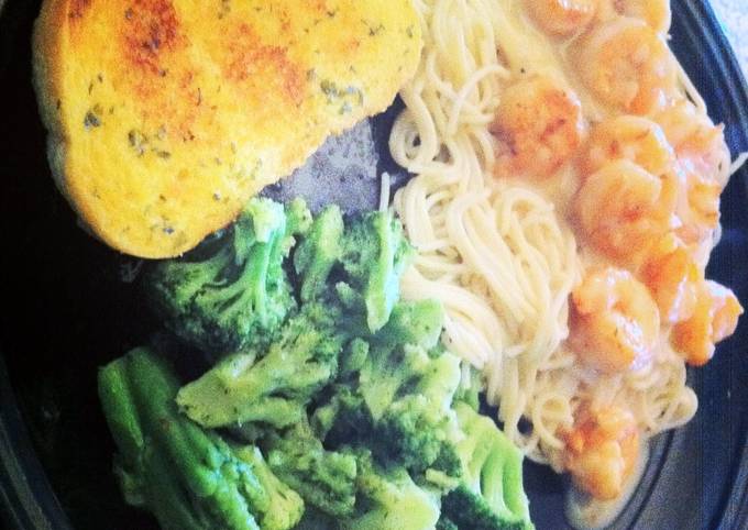 Recipe of Any-night-of-the-week Light Shrimp Scampi