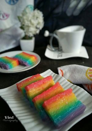 Foto resep Kue Lapis Rainbow