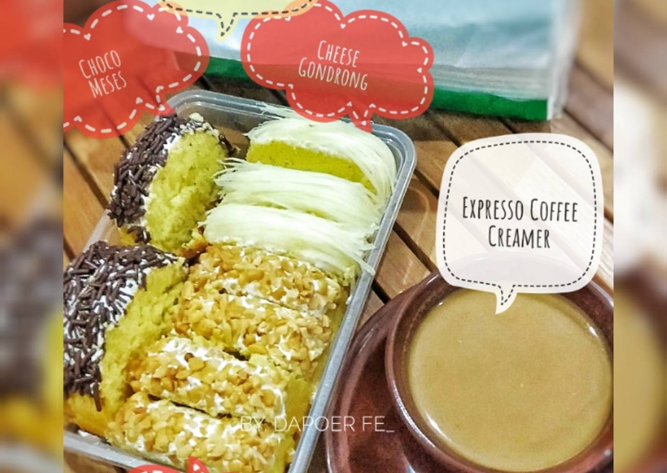Bolu Jadul Kukus (solmetnya coffee creamer ������)