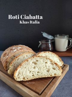 Foto resep Roti Ciabatta
