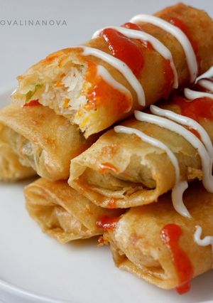 Foto resep Lumpia Goreng Isi Bihun