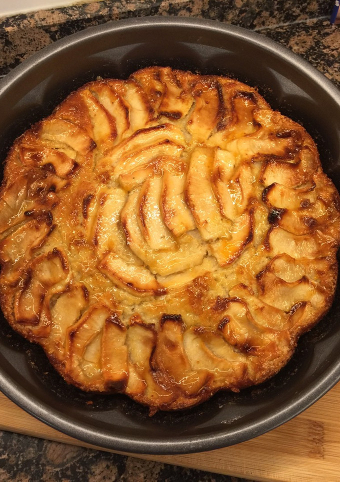 Una foto de Bizcocho de manzana