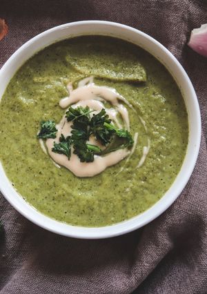 Une photo de Velouté de brocoli