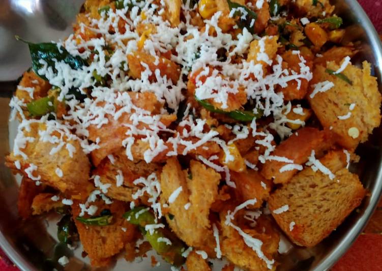 How to Prepare Appetizing Bread Upma