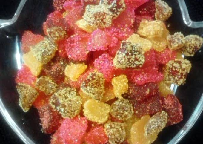 Candied Zucchini Fruit Snacks (dehydrated/dehydrator) Recipe by